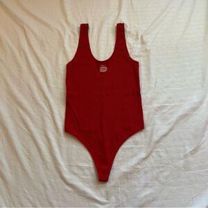 Colsie Red Bodysuit One Piece Classic Design